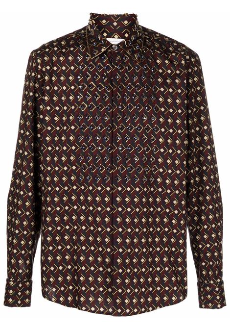 camicia fantasia ricamata DRIES VAN NOTEN | Camicia | CURLETUXEMB3068358